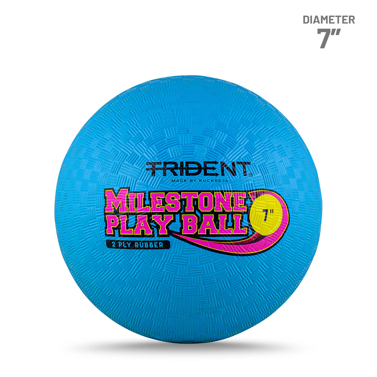 Trident Milestone Playground Ball (Dodgeball) - Blue