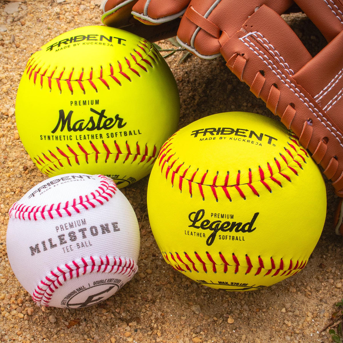 Trident Legend Leather Softball – 12″