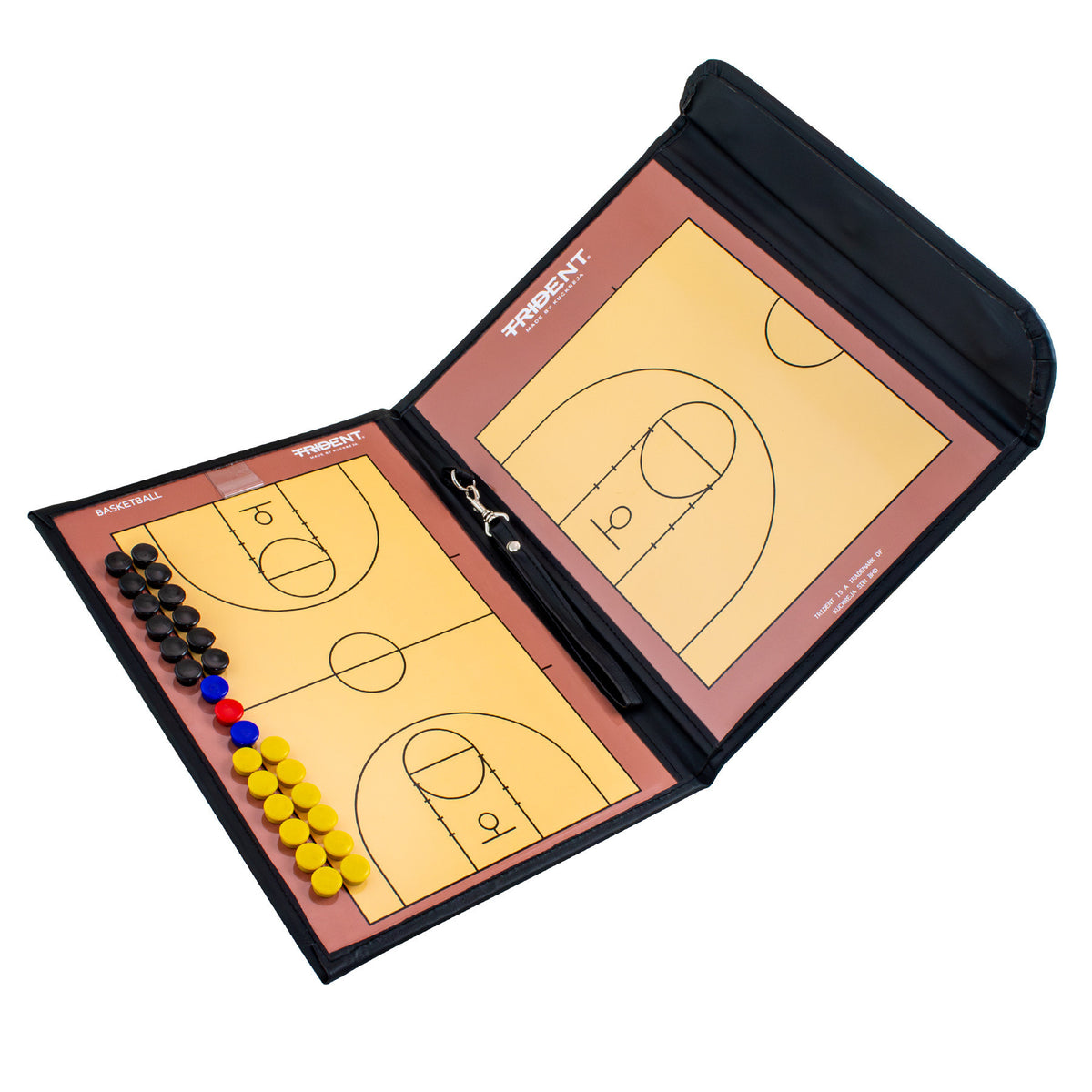 Trident Magnetic Coaching Folio - Basketball