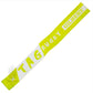 Gilbert Tag Rugby Belt - Fizz Yellow