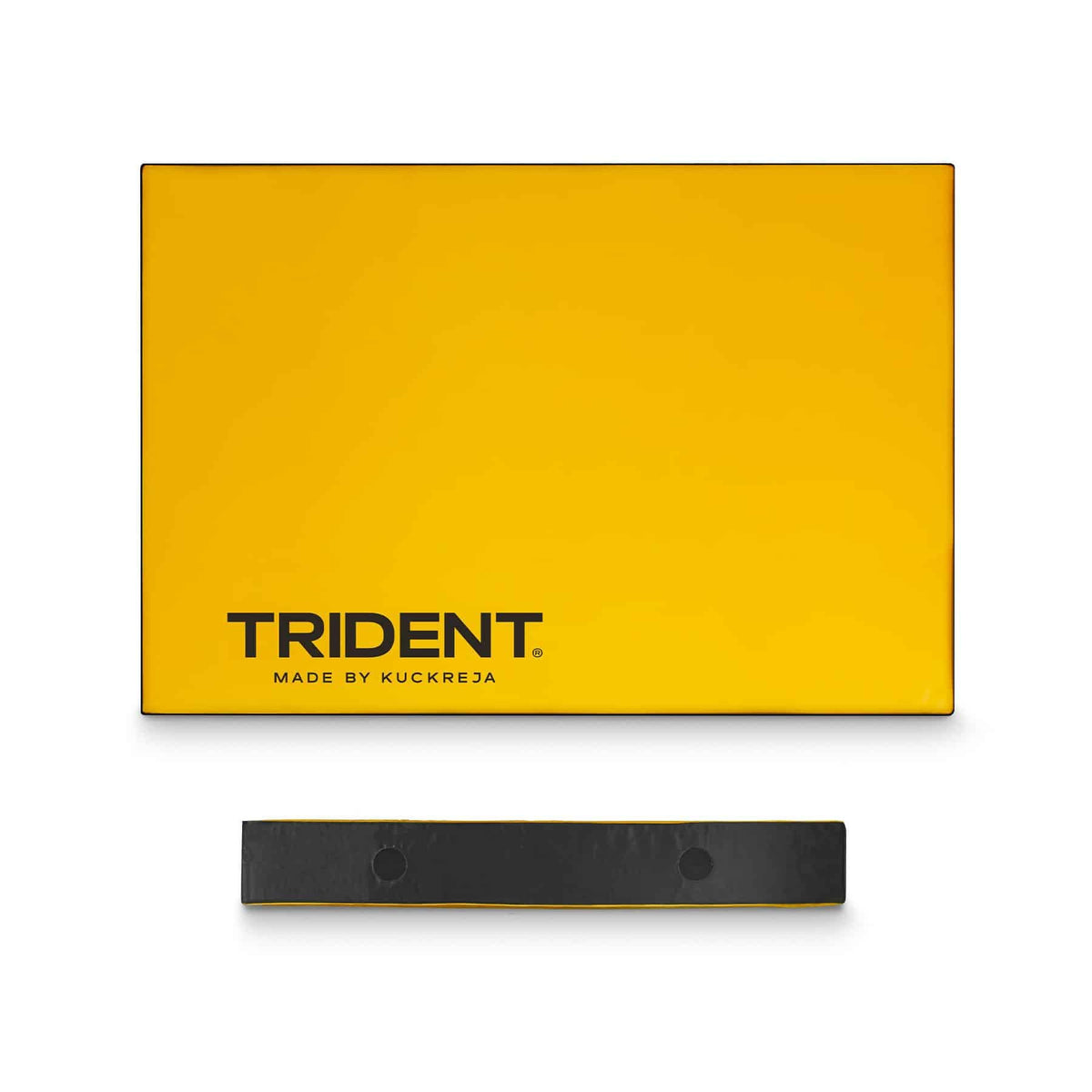 Trident High Jump Landing Mat - 6' x 4' x 6" (Yellow/Black)