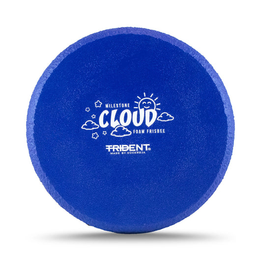 Trident Milestone Cloud Foam Frisbee - Blue