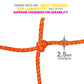 Trident T-25 Junior Football Net (Orange)