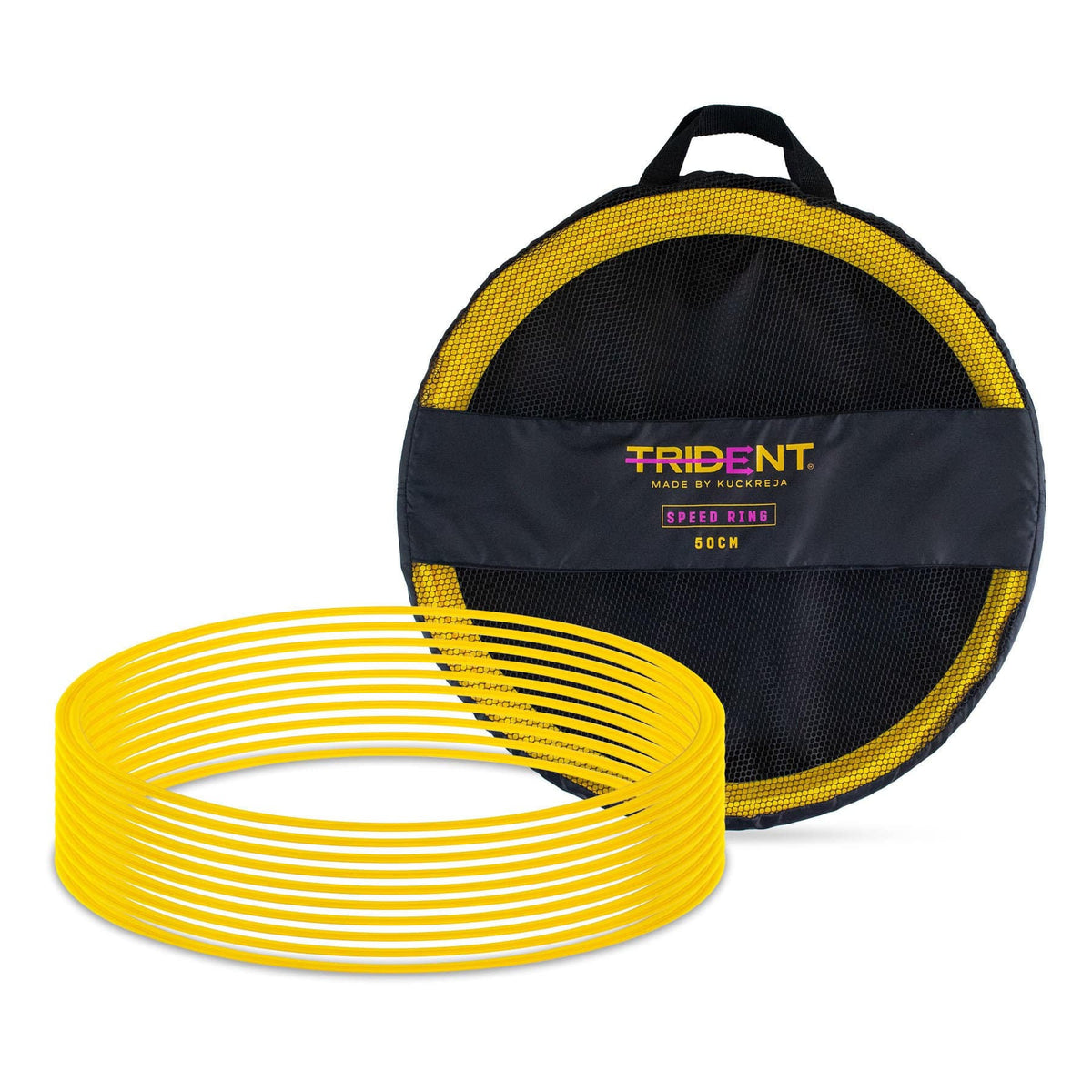 Trident Milestone Speed Rings - Yellow (Set of 10)