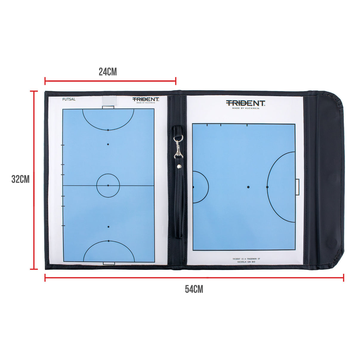 Trident Magnetic Coaching Folio – Futsal
