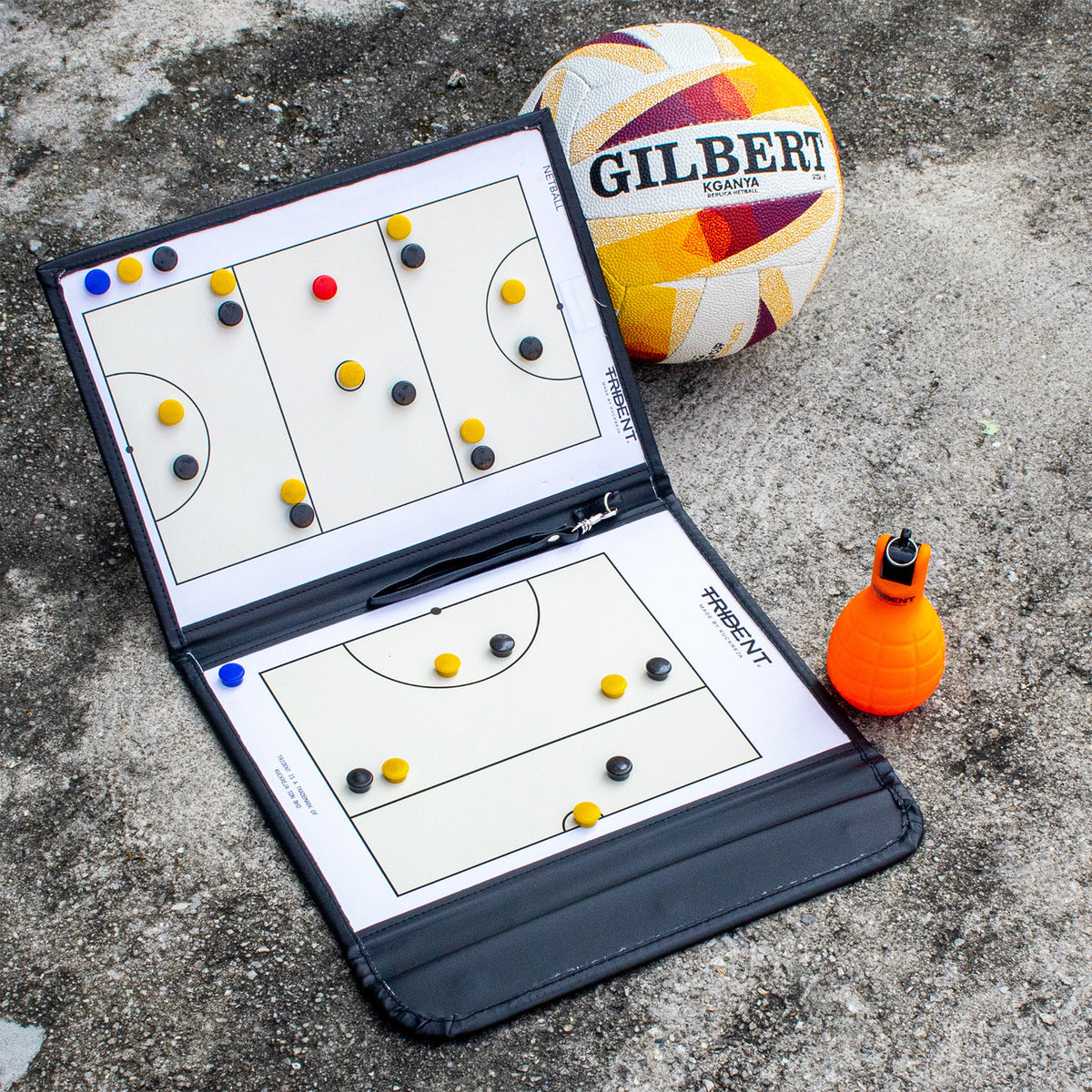 Trident Magnetic Coaching Folio - Netball
