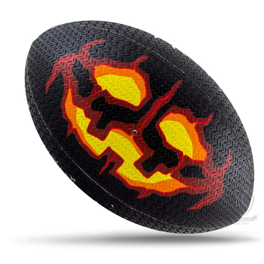 Gilbert Randoms Rugby Ball - Halloween (Size 5)