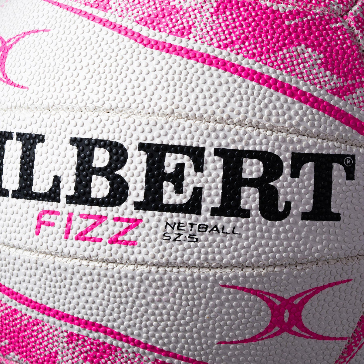 Gilbert Fizz Match Netball - Pink (Size 5)