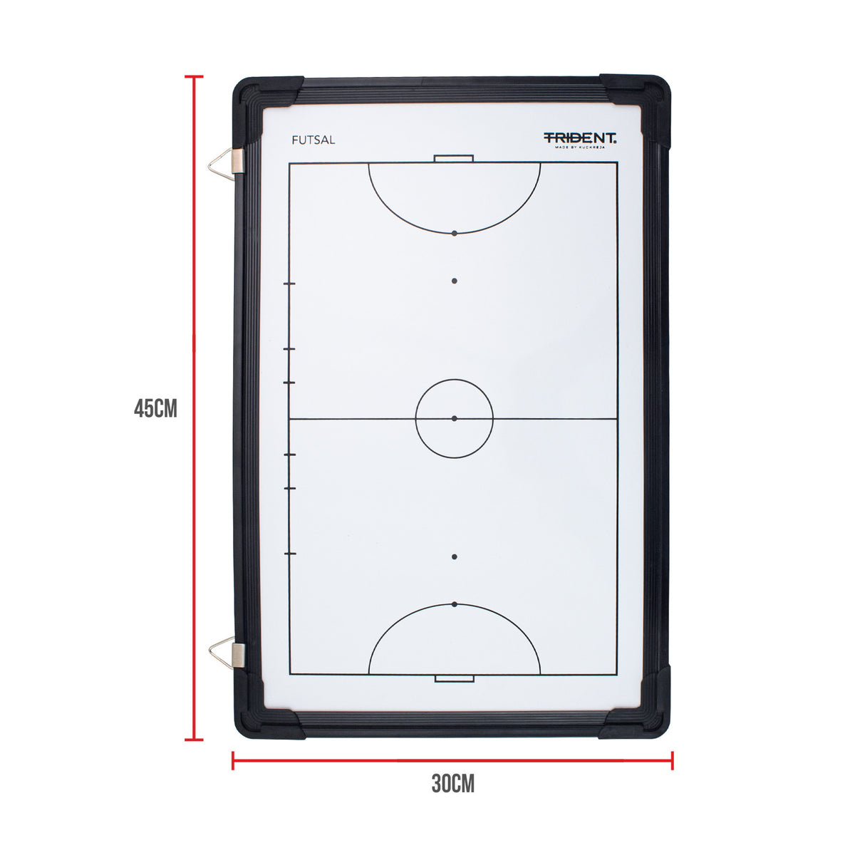 Trident Large Magnetic Coaching Board - Futsal (30 x 45cm)