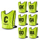Trident Netball Bibs Set - Yellow (Senior, Junior)
