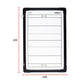 Trident Large Magnetic Coaching Board - Rugby (30 x 45cm)