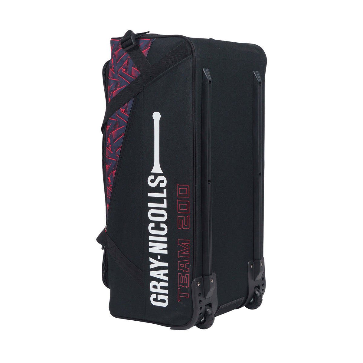 Gray Nicolls Team 200 Wheelie Bag - Black/Red