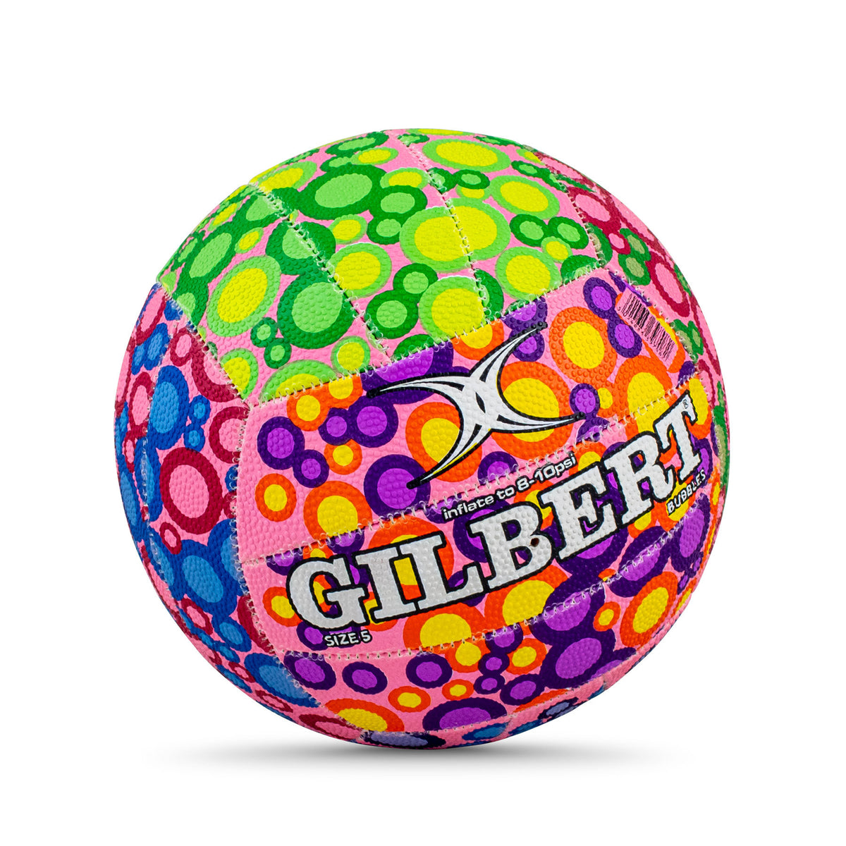 Gilbert Supporter Netball - Bubbles (Size 5, 4)