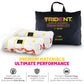 Trident T-40 Hexagon Braided Football Net (White)