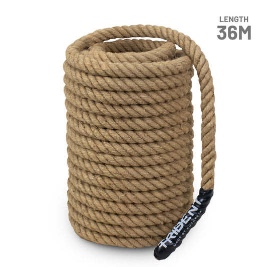 Trident Jute Tug of War Rope - 36m / 120 ft