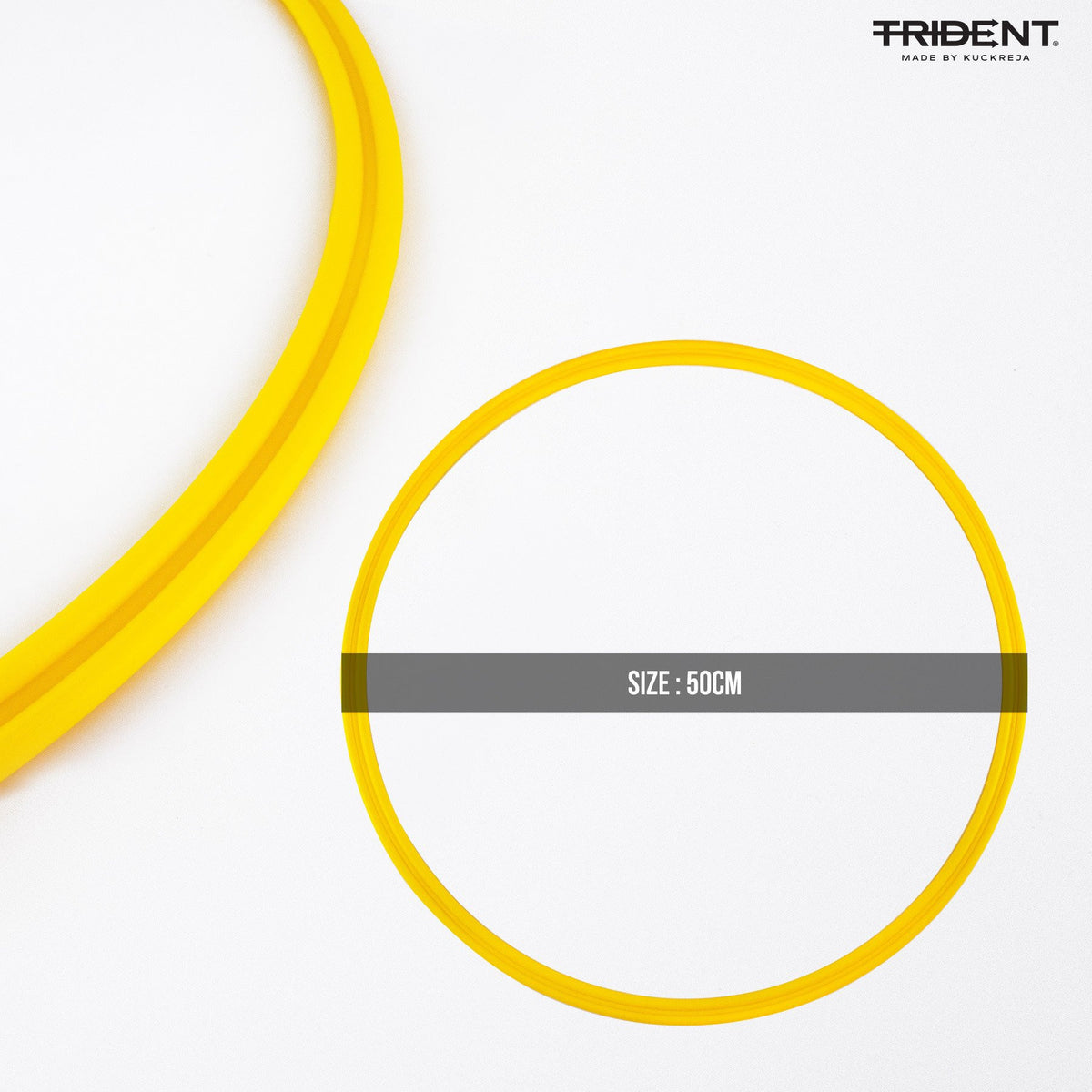 Trident Milestone Speed Rings - Yellow (Set of 10)