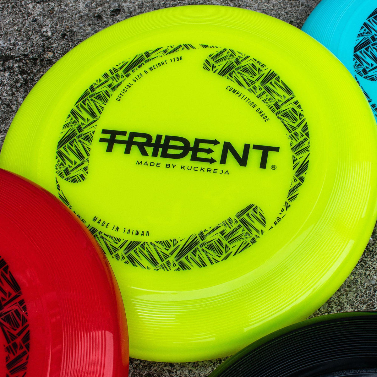 Trident Frisbee 175g - Neon (Regular/Slimline)