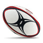 Gilbert Zenon Rugby Ball - Red (Size 5, 4, 3)