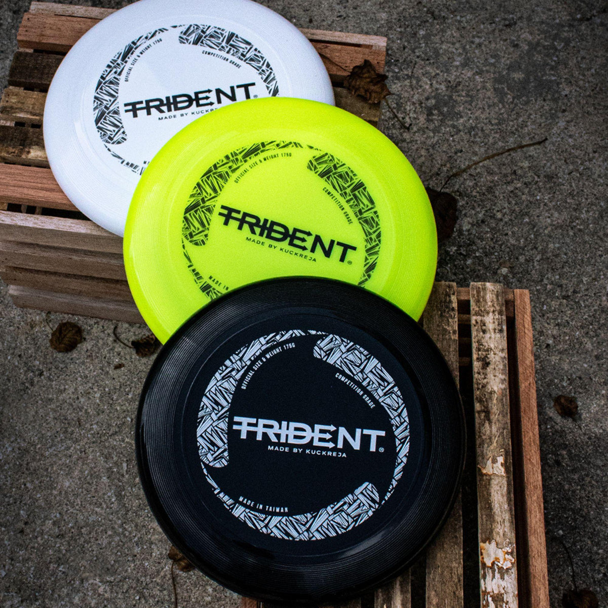 Trident Frisbee 175g - White