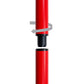 Trident Two-Piece Slalom Pole with Spring - Red
