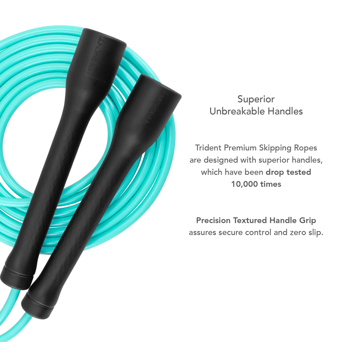 Trident Premium Skipping Rope - Cool Turquoise