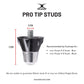 Gilbert Pro Tip Rugby Studs (Set of 16)