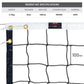 Trident TX-30 Volleyball Net