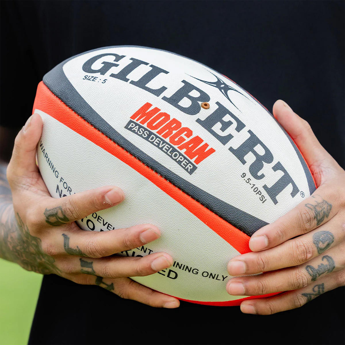 Gilbert Morgan Pass Developer Rugby Ball - 1kg