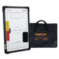 Trident Large Magnetic Coaching Board - Football (30 x 45cm)