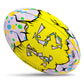 Gilbert Randoms Rugby Ball - Angry Chicken (Size 5)