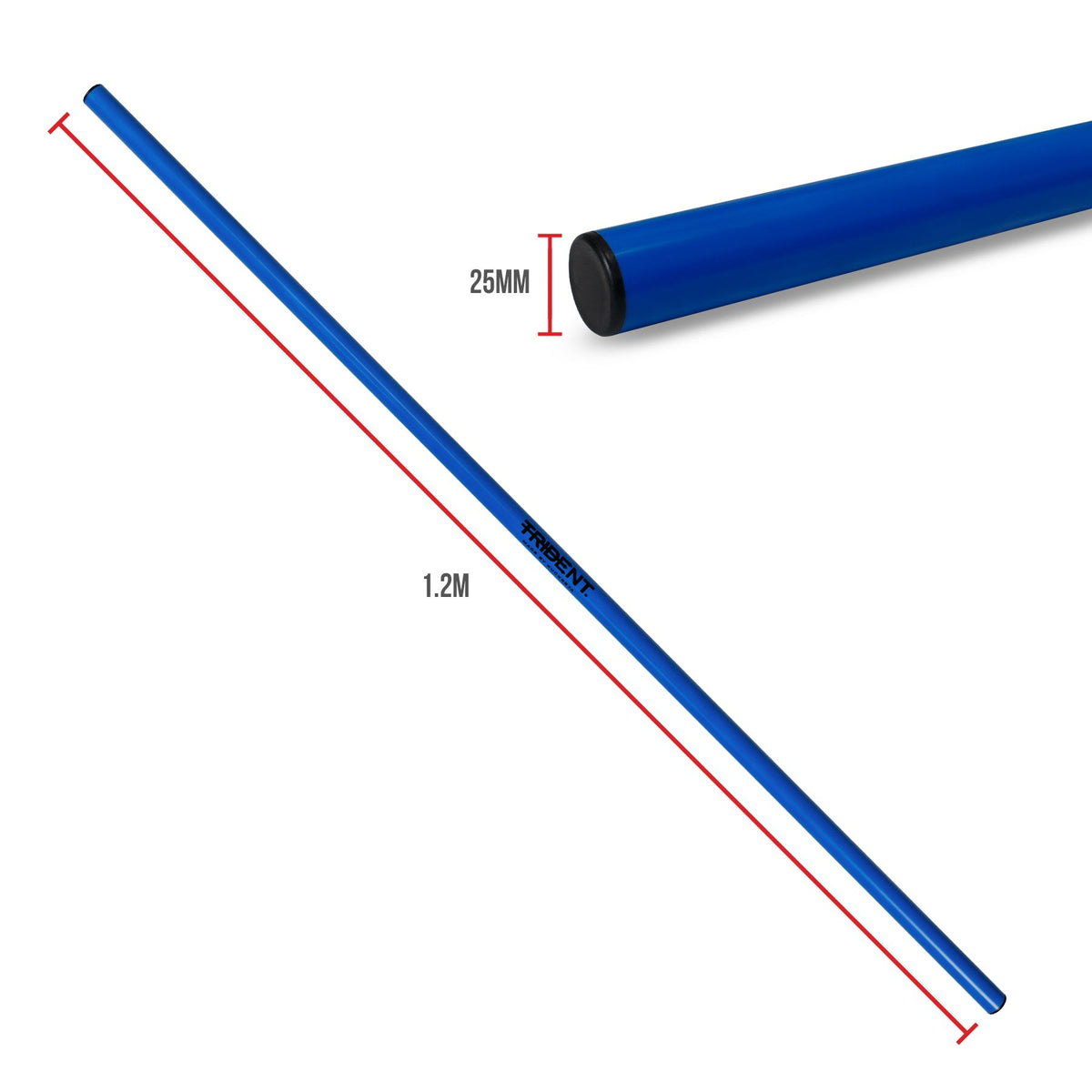 Trident 25mm Agility Crossbar - Blue