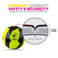 Trident Stage Training Football - Size 3 (Neon/Rubine)