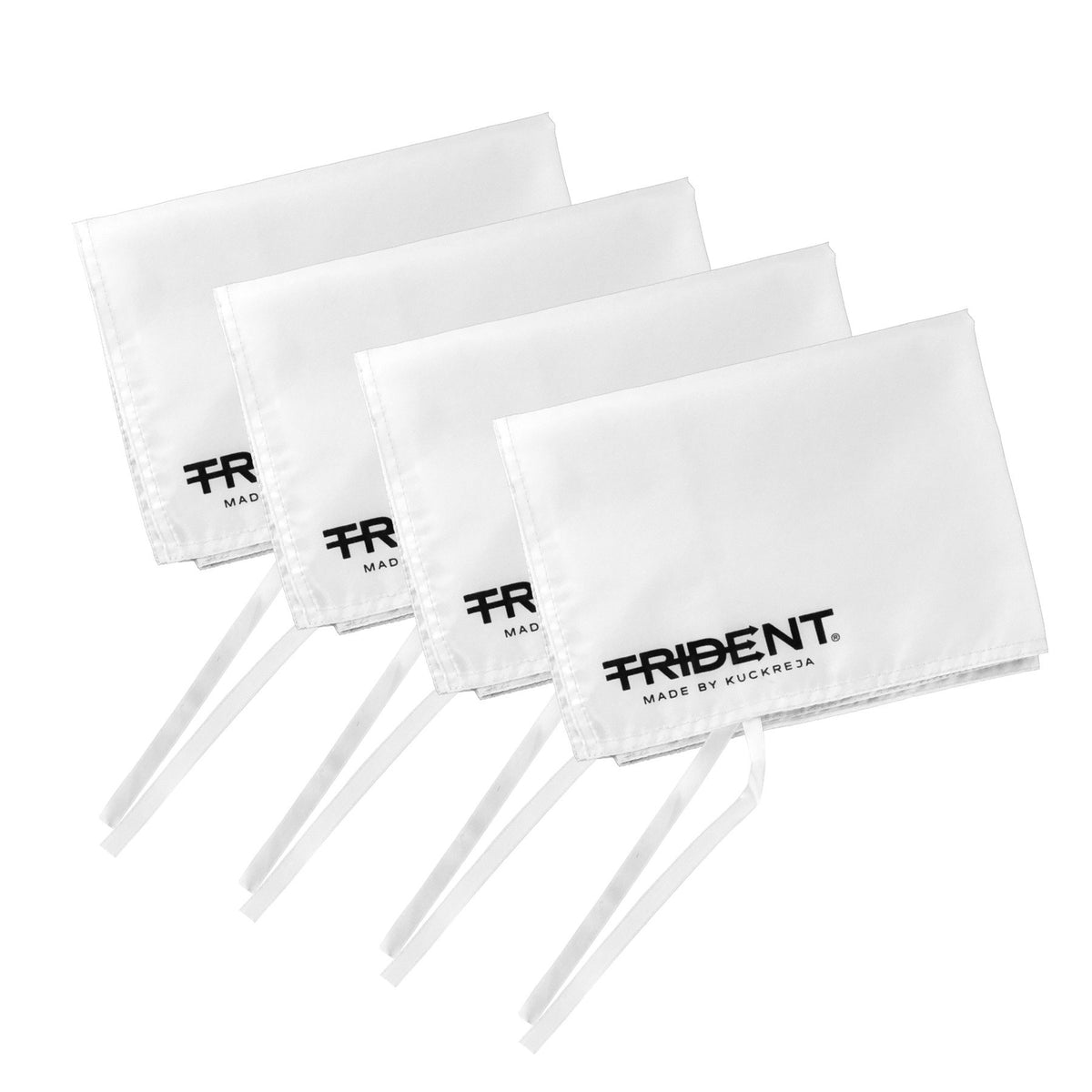 Trident Spare Corner Flags - Set of 4 (White)