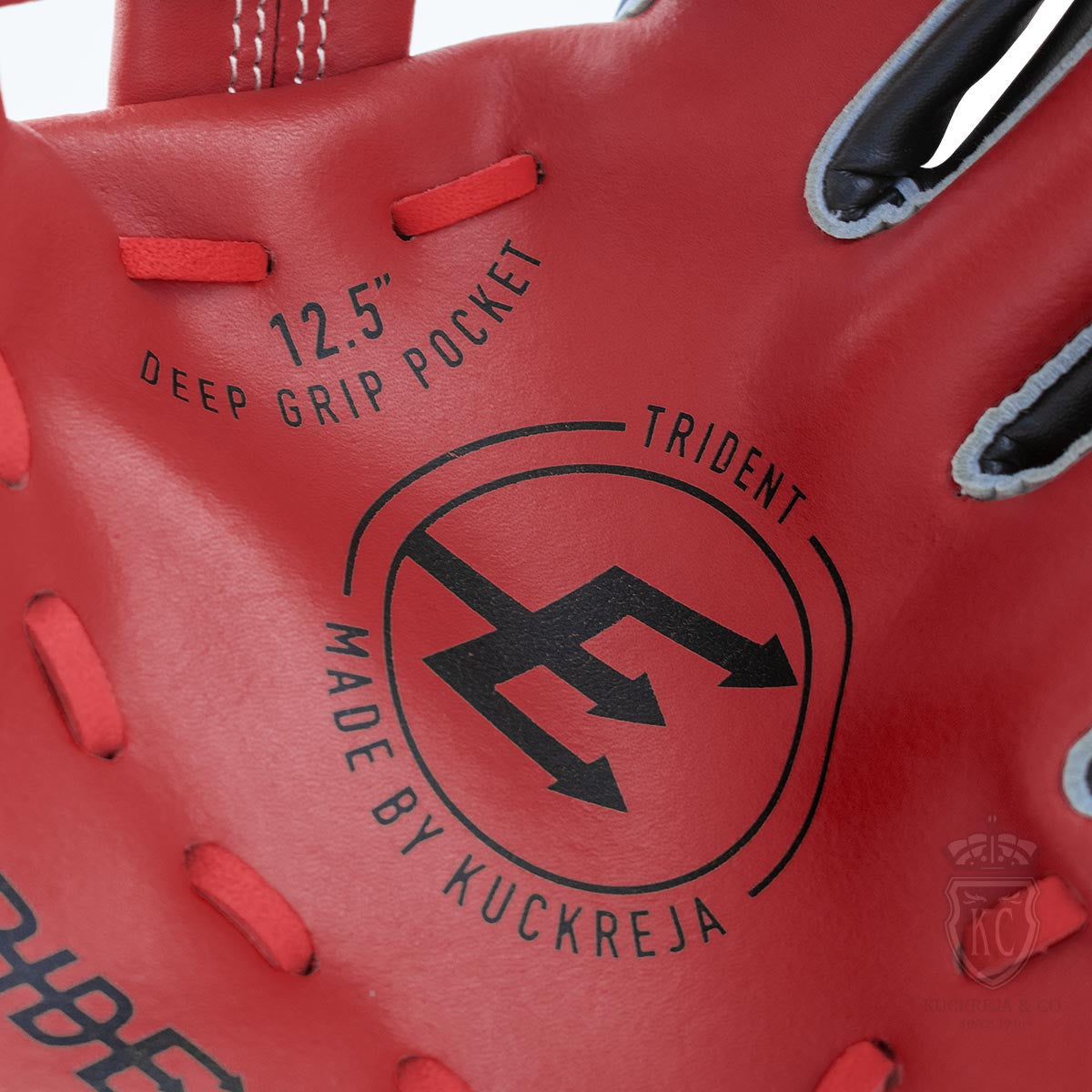 Trident T-60 Softball Glove (Red) - RH (12.5")