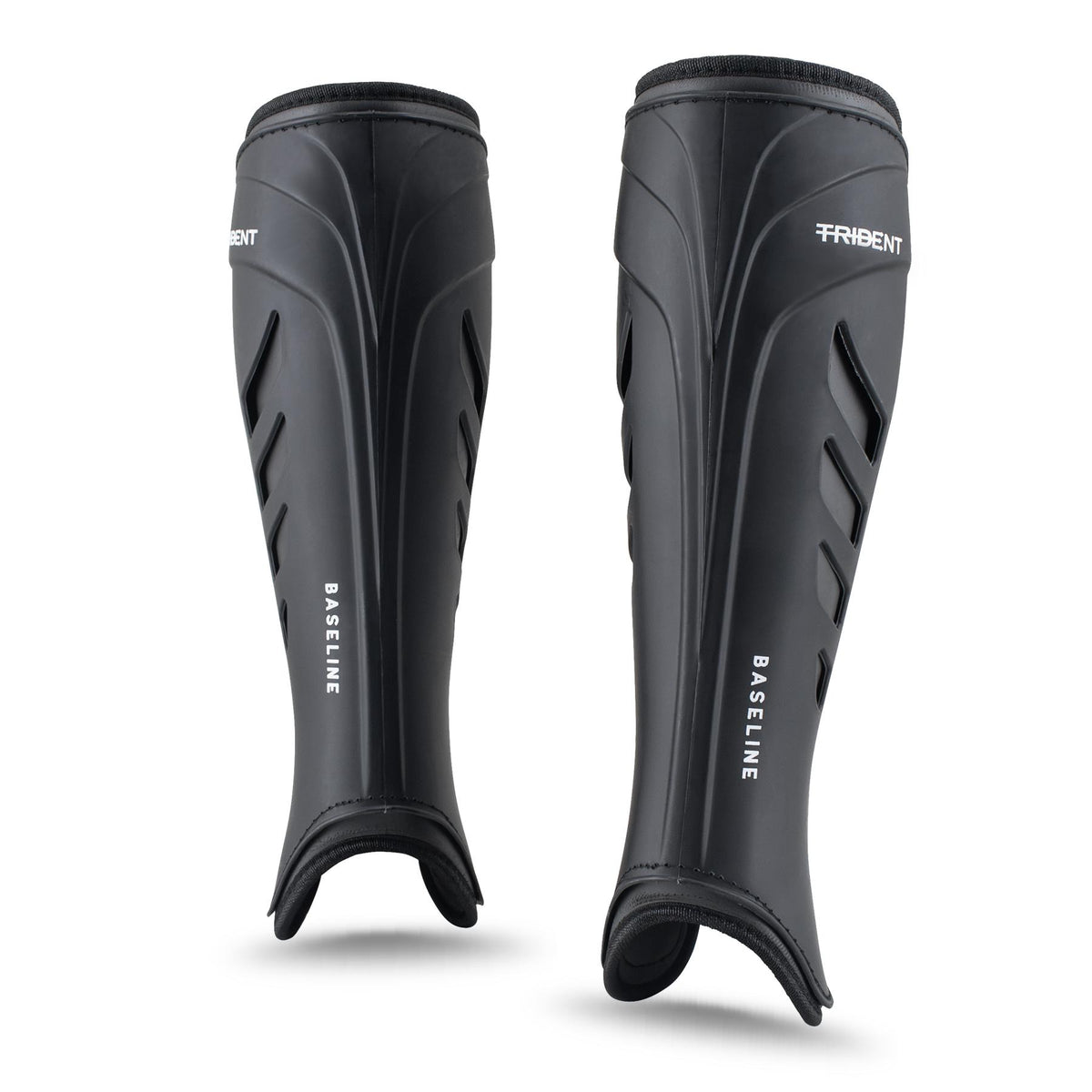 Trident Baseline Hockey Shinguard - Black
