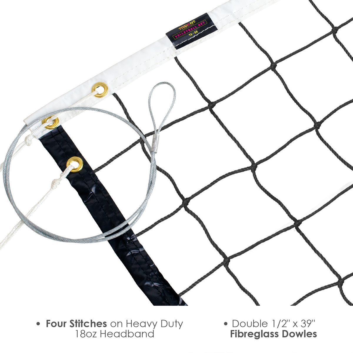 Trident TX-30 Volleyball Net