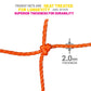 Trident T-20 Junior Football Net (Orange)