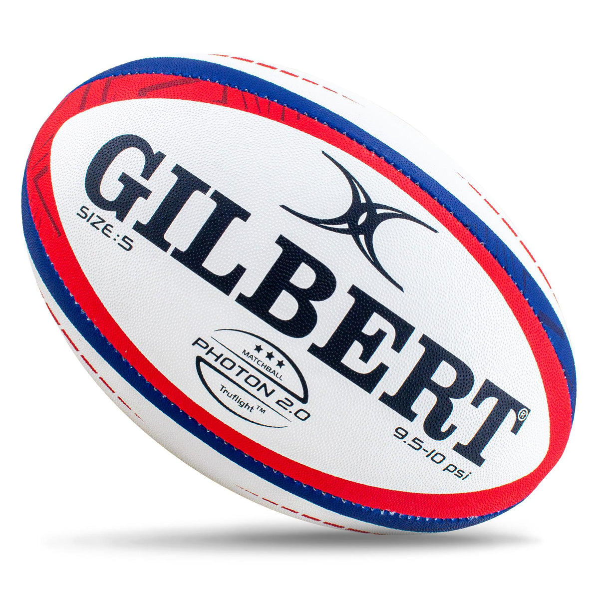 Gilbert Photon 2.0 Match Rugby Ball (Size 5)
