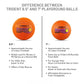 Trident Milestone Playground Ball (Dodgeball) - Orange