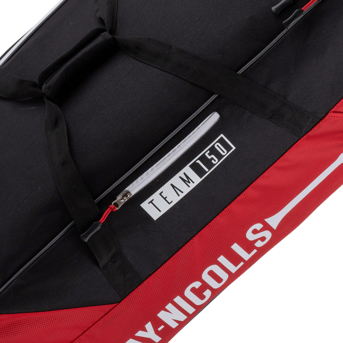 Gray Nicolls Team 150 Wheelie Bag - Black/Red