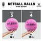 Gilbert Phoenix Match Netball - Coral (Size 5, 4)