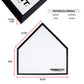 Trident Pro Home Plate with Black Edges