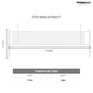 Trident TX-30 Volleyball Net