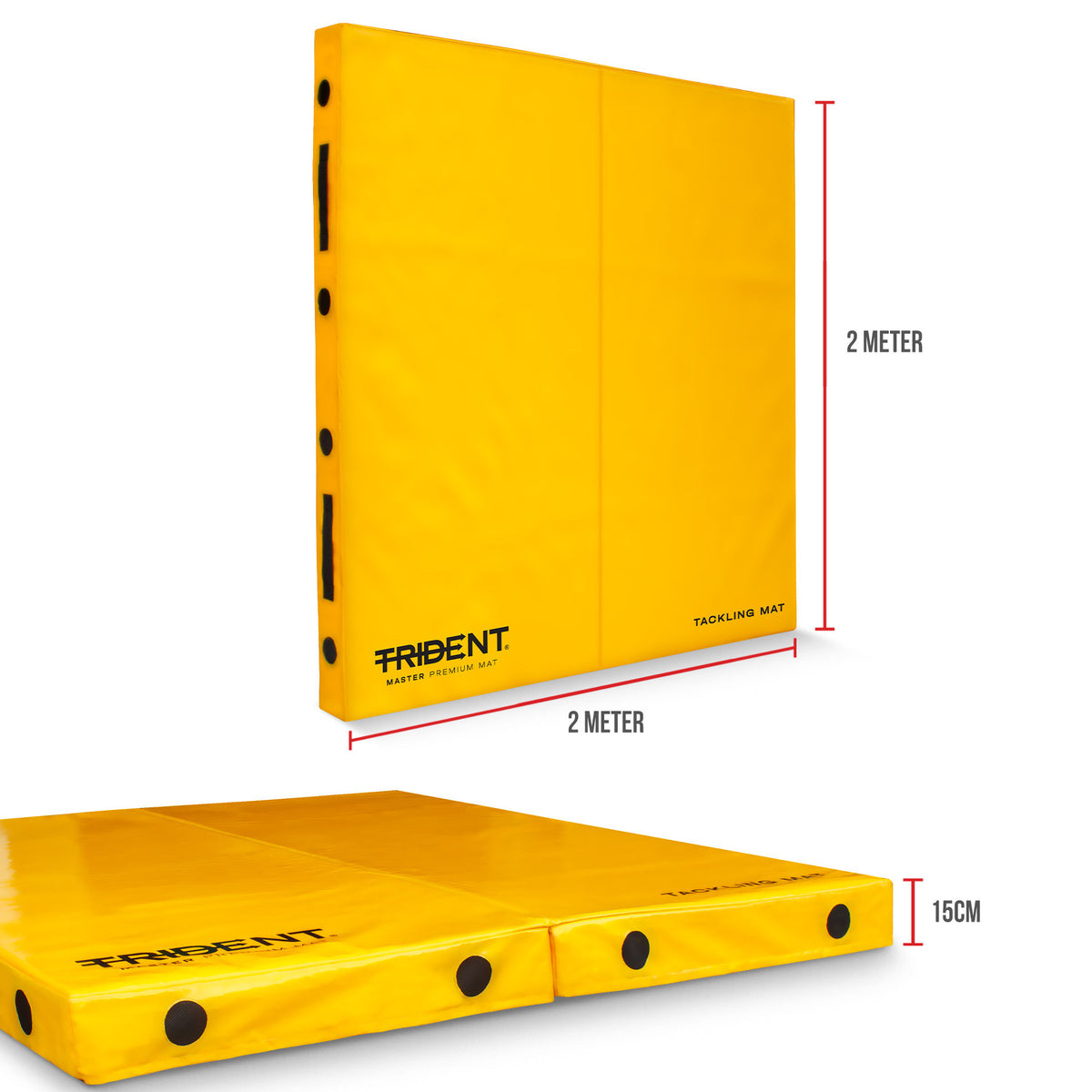 Trident Rugby Tackling Mat - 2m x 2m x 15cm