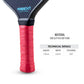 Trident Pickleball Paddle Grip - Red