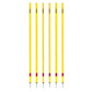 Trident Slalom Pole with Spring - Yellow