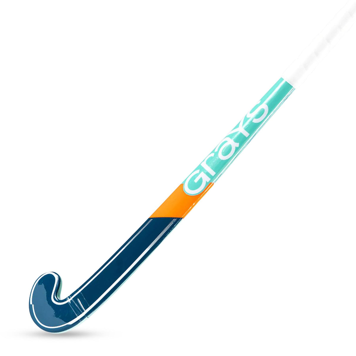 Grays Aura Wooden Hockey Stick - Teal/Navy