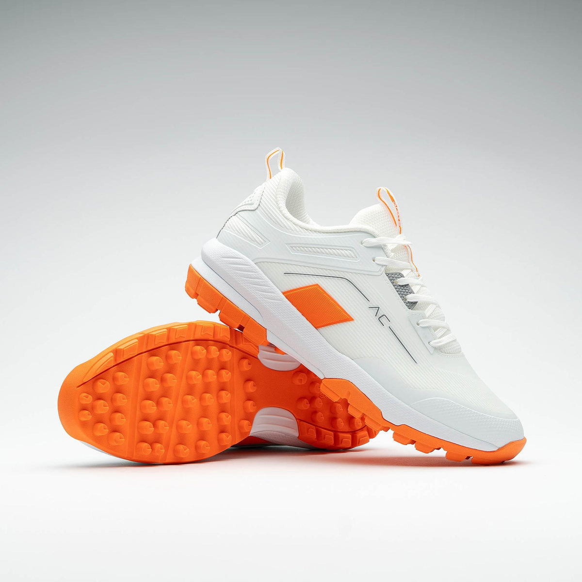 Grays Aero Cage X10 Hockey Shoes - White/Orange