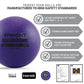 Trident Milestone Play Foam Ball – Purple (6.3")