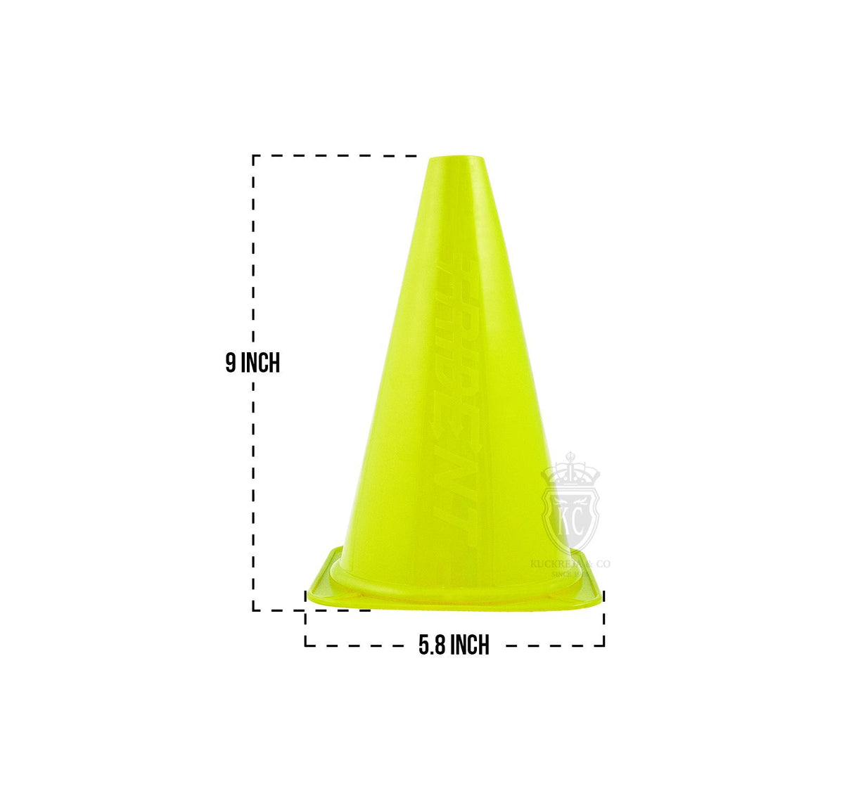 Trident 9" Cone - Neon